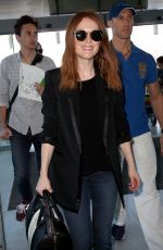 JULIANNE MOORE at Nice Airport 05/14/2016