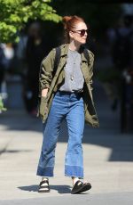 JULIANNE MOORE Out and About in New York 05/23/2016