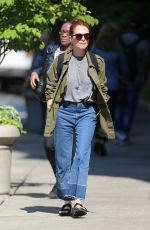 JULIANNE MOORE Out and About in New York 05/23/2016