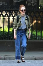 JULIANNE MOORE Out and About in New York 05/23/2016