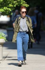JULIANNE MOORE Out and About in New York 05/23/2016