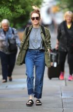 JULIANNE MOORE Out and About in New York 05/23/2016