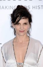 JULIETTE BINOCHE at Amfar’s 23rd Cinema Against Aids Gala in Antibes 05/19/2016