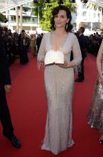 JULIETTE BINOCHE at ‘The Last Face’ Premiere at 69th Annual Cannes Film Festival 05/20/2016