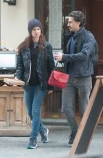 JULIETTE LEWIS Leaves Le Pain Quotidien in West Hollywood 05/09/2016