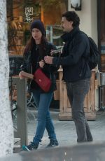 JULIETTE LEWIS Leaves Le Pain Quotidien in West Hollywood 05/09/2016
