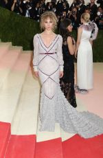 JUNO TEMPLE at Costume Institute Gala 2016 in New York 05/02/2016