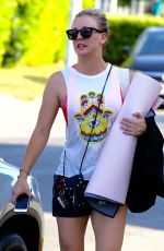 KALEY CUOCO at a Yoga Class in Sherman Oaks 05/16/2016
