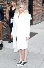 KALEY CUOCO at "Late Show with Stephen Colbert