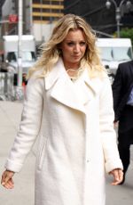 KALEY CUOCO at "Late Show with Stephen Colbert