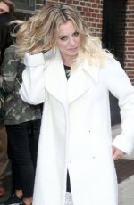 KALEY CUOCO at "Late Show with Stephen Colbert