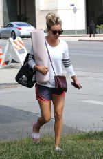 KALEY CUOCO Heading To Yoga Class in Los Angeles 05/23/2016