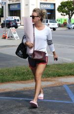 KALEY CUOCO Heading To Yoga Class in Los Angeles 05/23/2016