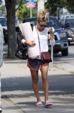 KALEY CUOCO Heading To Yoga Class in Los Angeles 05/23/2016
