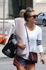 KALEY CUOCO Heading To Yoga Class in Los Angeles 05/23/2016