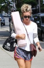 KALEY CUOCO Heading To Yoga Class in Los Angeles 05/23/2016