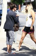 KALEY CUOCO Leaves a Yoga Class in Sherman Oaks 05/02/2016
