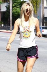 KALEY CUOCO Leaves a Yoga Class in Sherman Oaks 05/02/2016
