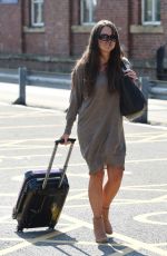 KAREN DANCZUK at Train Station in Manchester 05/12/2016