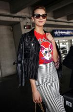KARLIE KLOSS at Nice Airport 05/16/2016
