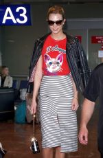 KARLIE KLOSS at Nice Airport 05/16/2016