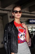 KARLIE KLOSS at Nice Airport 05/16/2016