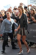 KARLIE KLOSS Leaves Martinez Hotel in Cannes 05/18/2016