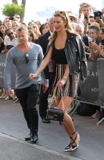 KARLIE KLOSS Leaves Martinez Hotel in Cannes 05/18/2016