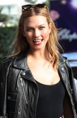 KARLIE KLOSS Leaves Martinez Hotel in Cannes 05/18/2016