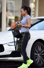 KARREUCHE TRAN Out for Shopping in Beverly Hills 05/21/2016