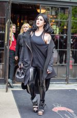 KAT VON D Out and About in Soho 05/10/2016
