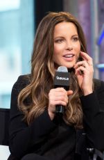 KATE BECKINSALE at AOL Build Speaker Series in New York 05/11/2016