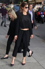 KATE BECKINSALE at Ed Sullivan Theatre in New York 05/11/2016