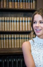 KATE BECKINSALE at Oxford Union in Oxford England, 05/27/2016