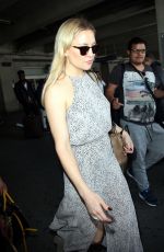 KATE HUDSON Arrives at Nice Airport 05/14/2016