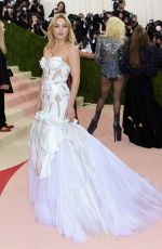 KATE HUDSON at Costume Institute Gala 2016 in New York 05/02/2016
