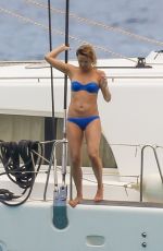 KATE HUDSON in Bikini at a Yacht in Hawaii 05/29/2016