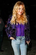 KATE HUDSON Night Out in New York 05/01/2016