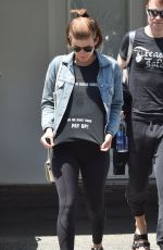 KATE MARA Leaves a Gym in Beverly Hills 05/23/2016