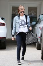 KATE MARA Leaves Ballet Bodies in West Hollywood 05/25/2016
