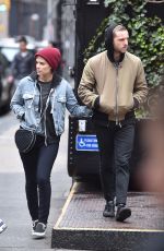 KATE MARA Out and About in New York 05/01/2016