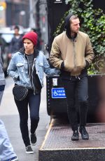 KATE MARA Out and About in New York 05/01/2016