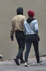KATE MARA Out and About in New York 05/01/2016