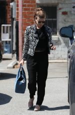 KATE MARA Out and About in West Hollywood 05/26/2016