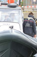 KATE MIDDLETON at a Training Trip on T1 Development Boat in Portsmouth 05/20/2016