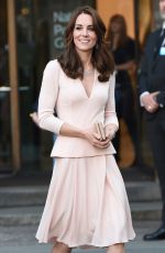 KATE MIDDLETON at National Portrait Gallery in London 05/04/2016
