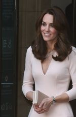 KATE MIDDLETON at National Portrait Gallery in London 05/04/2016