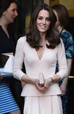 KATE MIDDLETON at National Portrait Gallery in London 05/04/2016