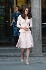 KATE MIDDLETON at National Portrait Gallery in London 05/04/2016