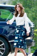 KATE MIDDLETON at Olympic Park in London 05/16/2016